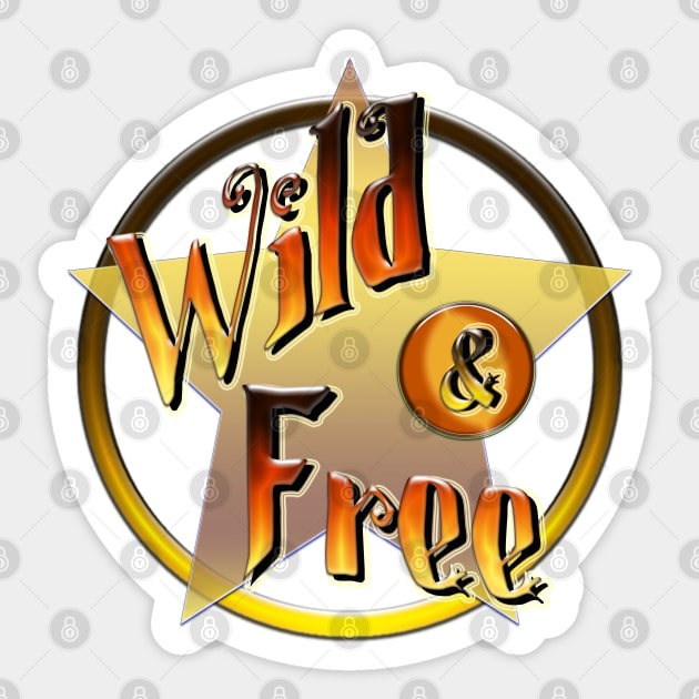 Wild & free Sticker by Sinmara